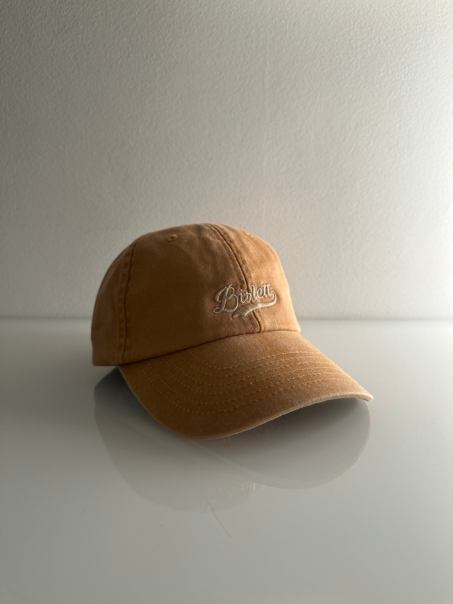 Caps - Vintage Mustard med Bislett