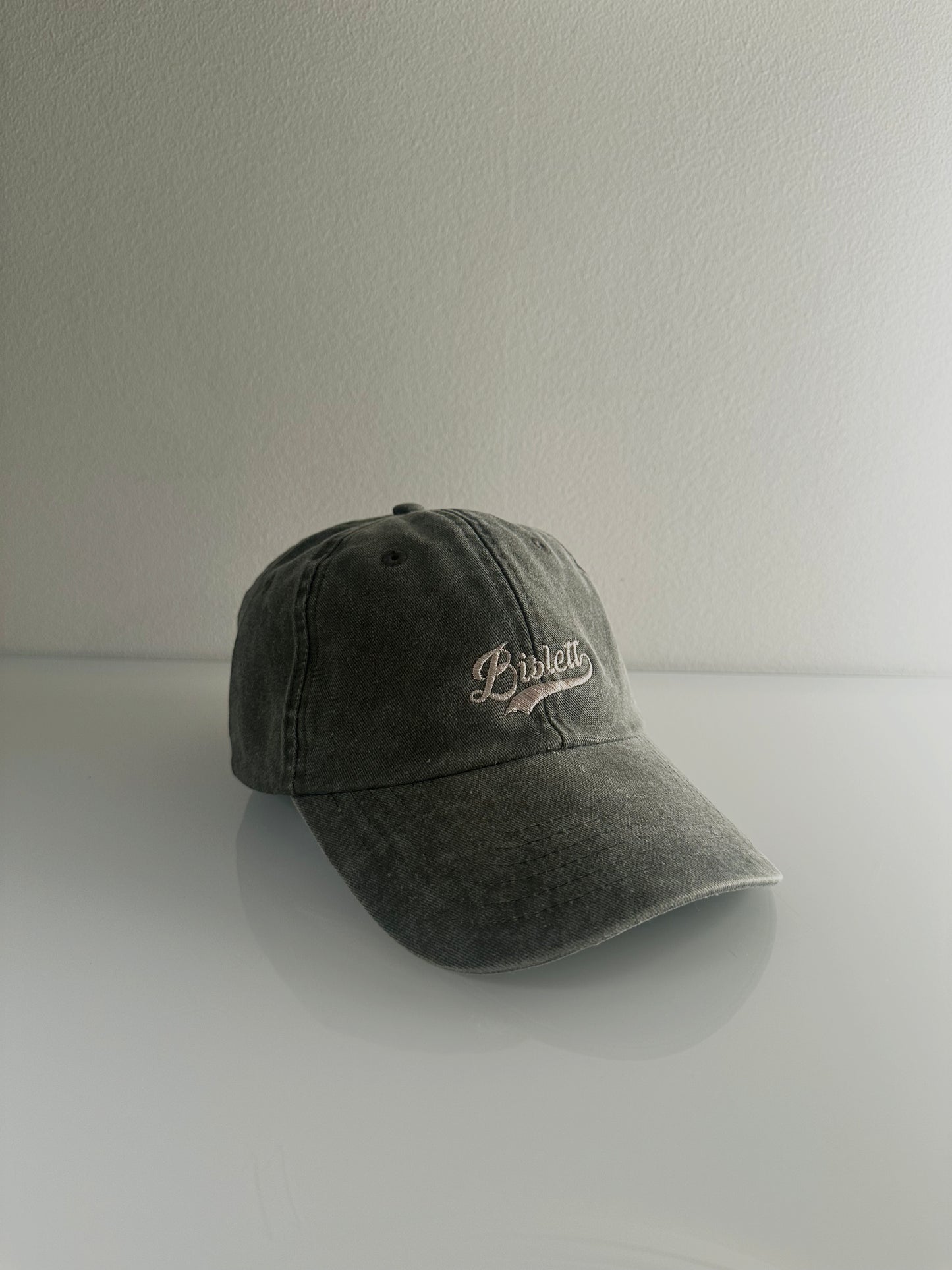 Caps Vintage Olive med Bislett